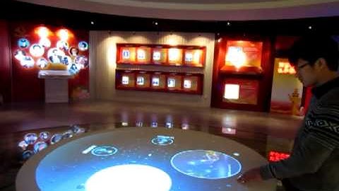 Interactive Front Projection Table