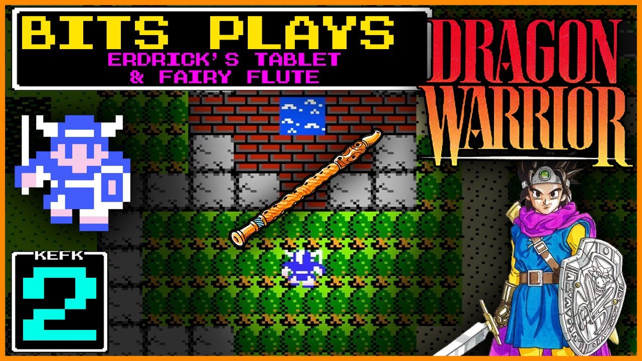 Let's Play Dragon Warrior NES Erdrick's Tablet & Fairy Flute 2/7