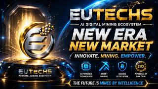 EUTECHS  Logo Intro | AI Digital Mining • Blockchain • Web3 Technology | The Future Begins