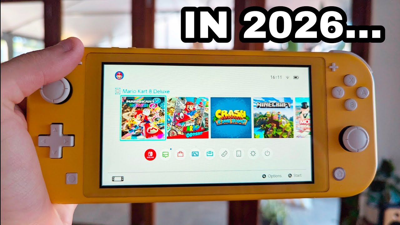 Why The Switch Lite is AMAZING In 2026 - YouTube