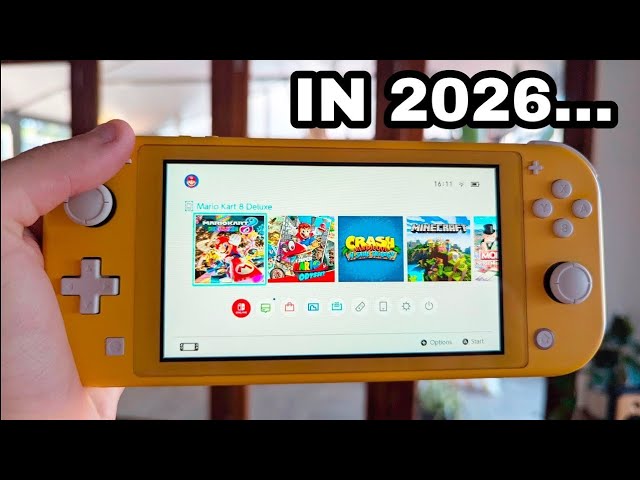 Why The Switch Lite is AMAZING In 2026 - YouTube