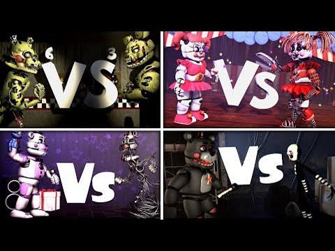 [fnaf/sfm]-old-vs-new-(fnaf6-vs-fnaf-sl/2/3)---part-1-(re-uploaded-version)