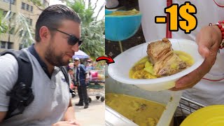 El almuerzo callejero de BAJOS RECURSOS en Medellín ** MENOS DE 1$ O 3K PESOS**