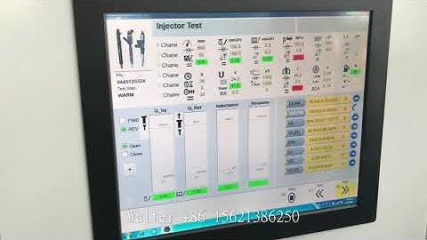 CR966 common rail injector BIP testing