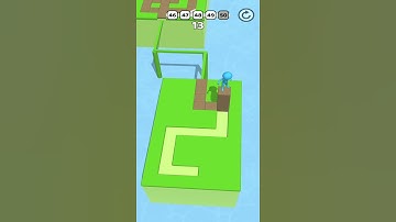 Stacky Dash Gameplay Walkthrough (İOS,Android) - Level 49 #Shorts