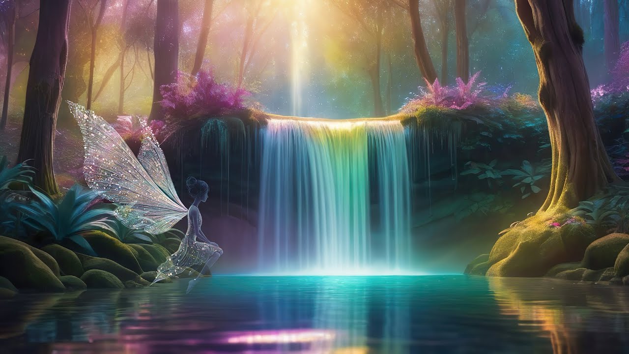 Lemurian Healing Waters (528Hz) Fairy Forest - Crystalline Sound