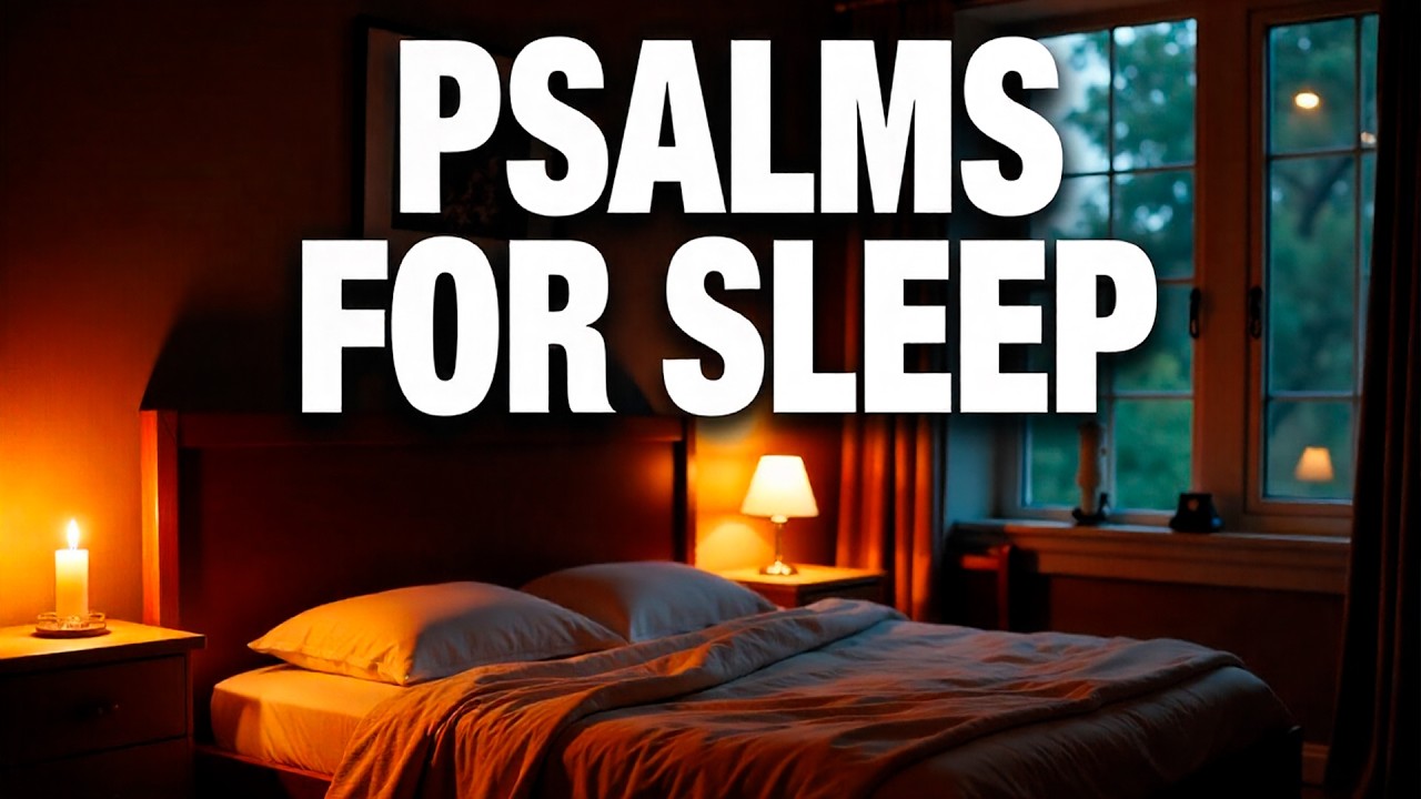 Bible Verses with Rain for Sleep and Meditation | Rest In God's Presence Tonight