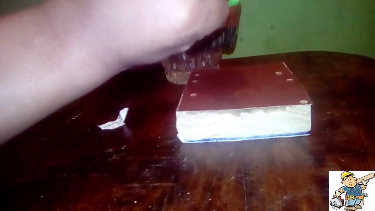 COMO AFILAR UN FORMON!!!!