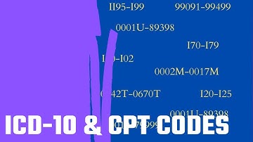 ICD 10 & CPT Codes: Basic Overview