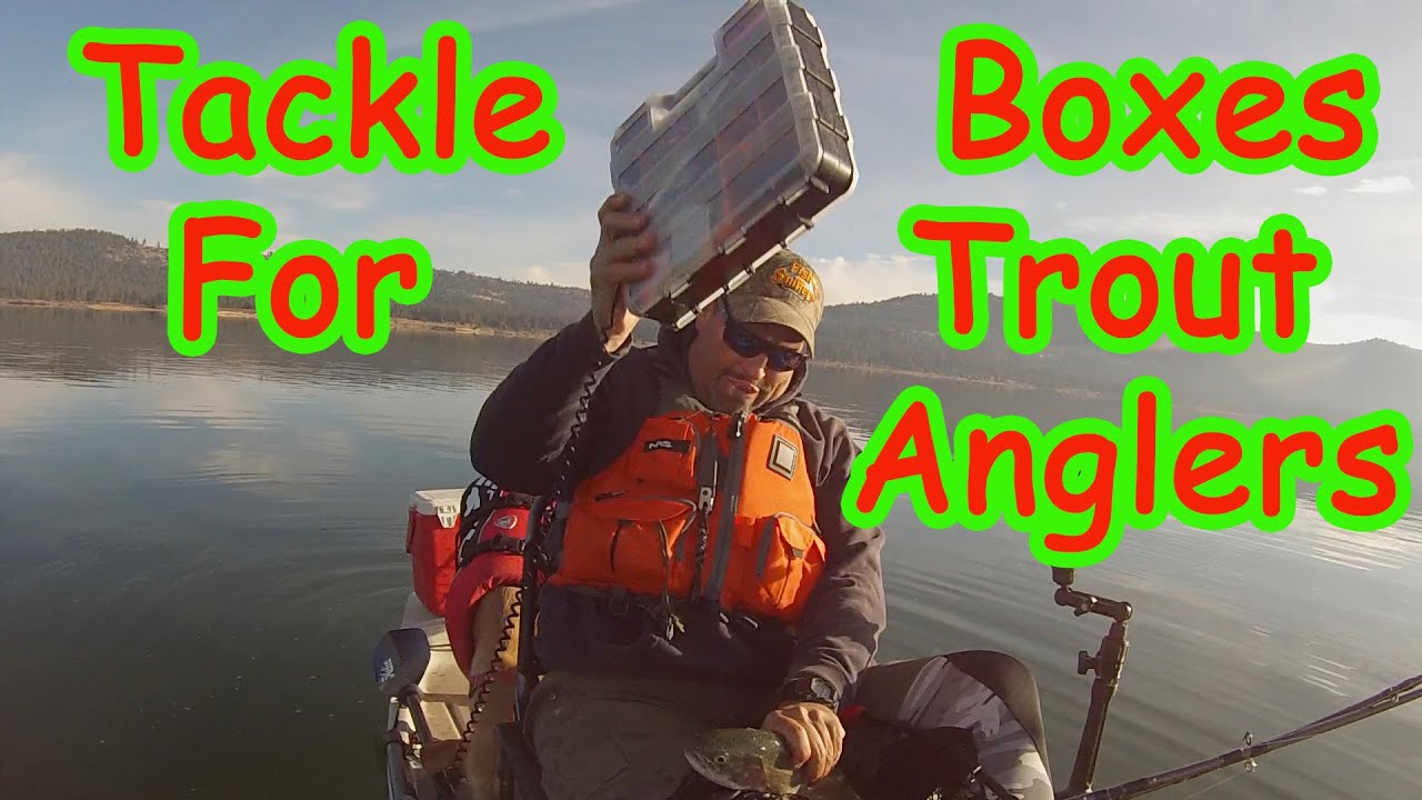 You Can't Catch Trout Without An Expensive Tackle Management System!!??