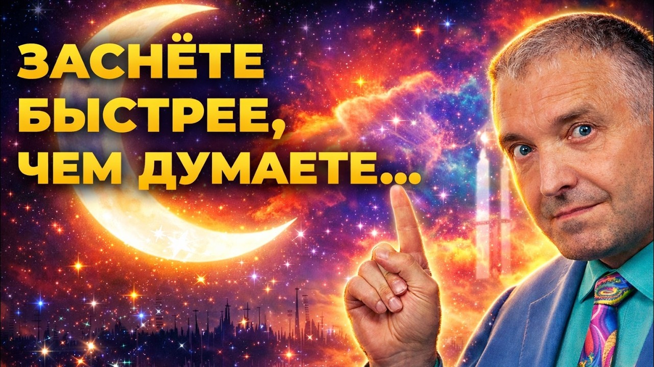 Сильный гипноз для сна — отключи мысли и усни | Спокойный ночной отдых без таблеток