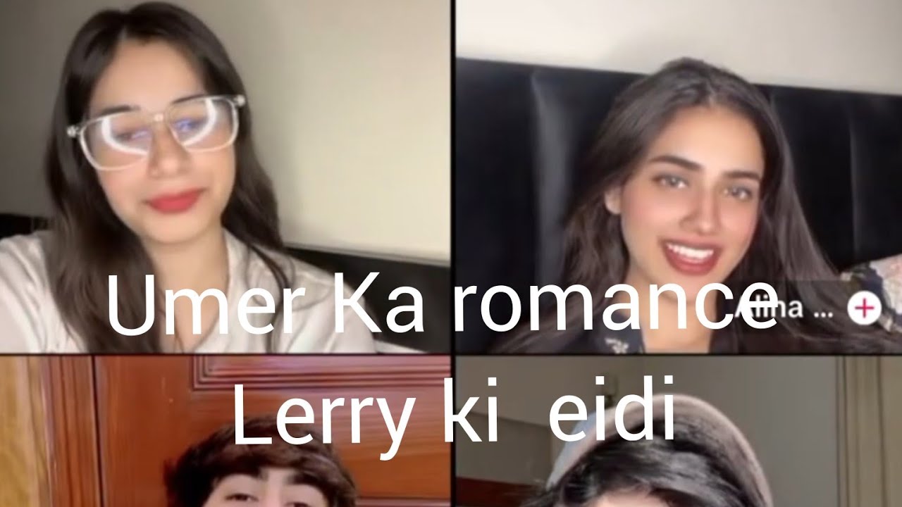 Umer butt na ki Alina k sath romantic mastiya 💋|| lerry na apna eidi dekai