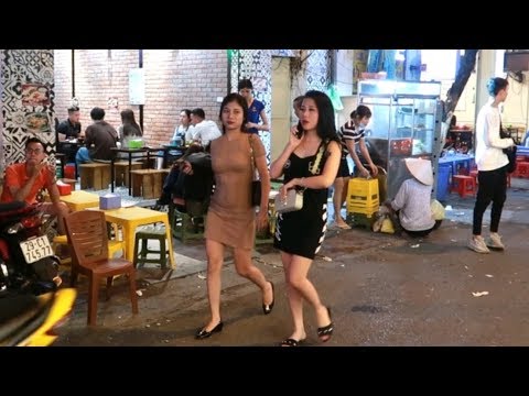 越南美女不值钱,站街招客都是这颜值!到中国发展就是明星