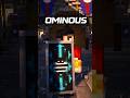 Minecraft: OMINOUS Banner Design #minecraft #shorts