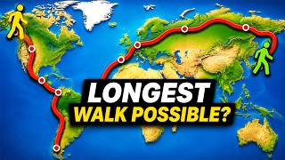 Longest Walkable Distance on Earth