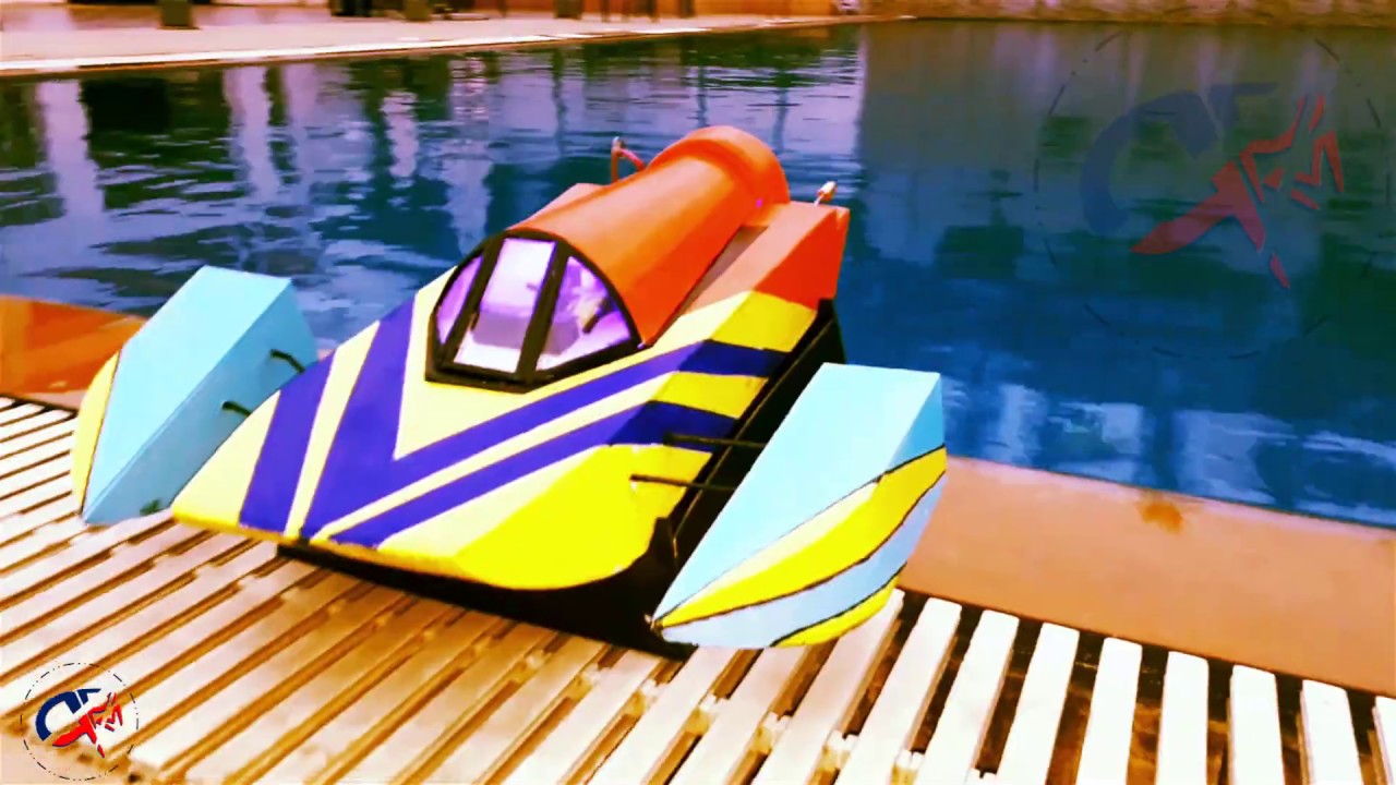 How To Make RC Speed Boat At Home [Remote control boat 