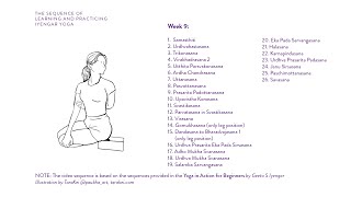 Week 9: Learning and Practicing Iyengar Yoga for Beginners