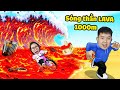 Sống sót Thoát khỏi sóng thần Lava Cao 1000m nhận 1 Tỷ! bqThanh và Ốc Ai Chiến Thắng ??