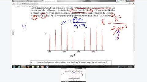 Physical Chemistry - Prelab lecture for Vibration-Rotation Spectrum of Diatomic Molecules Part 4