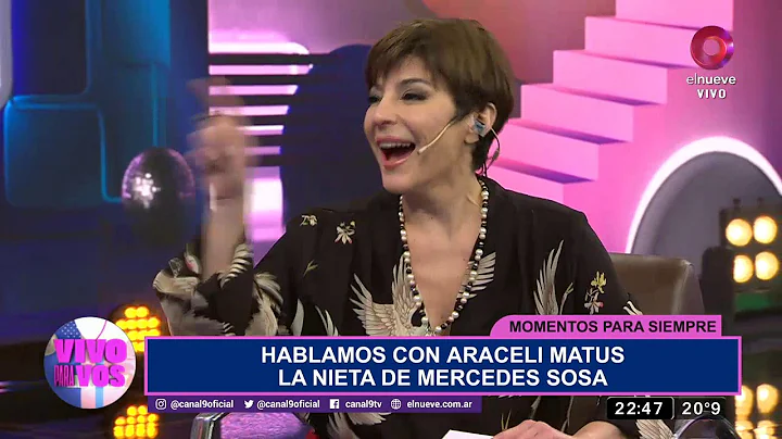Recordamos a Mercedes Sosa junto a su nieta
