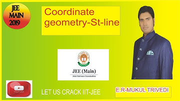 JEE- MAIN 2019 Question(straight line-solution)