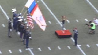 Ariana Grande National Anthem at CenturyLink Field Seattle Seahawks vs Green Bay Packers 9/4/14
