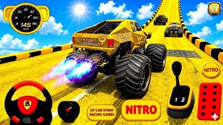 Monster Truck Mega Ramp Impossible Driver - Mega Ramp Car Stunt Master Simulator - Android Gameplay screenshot 3