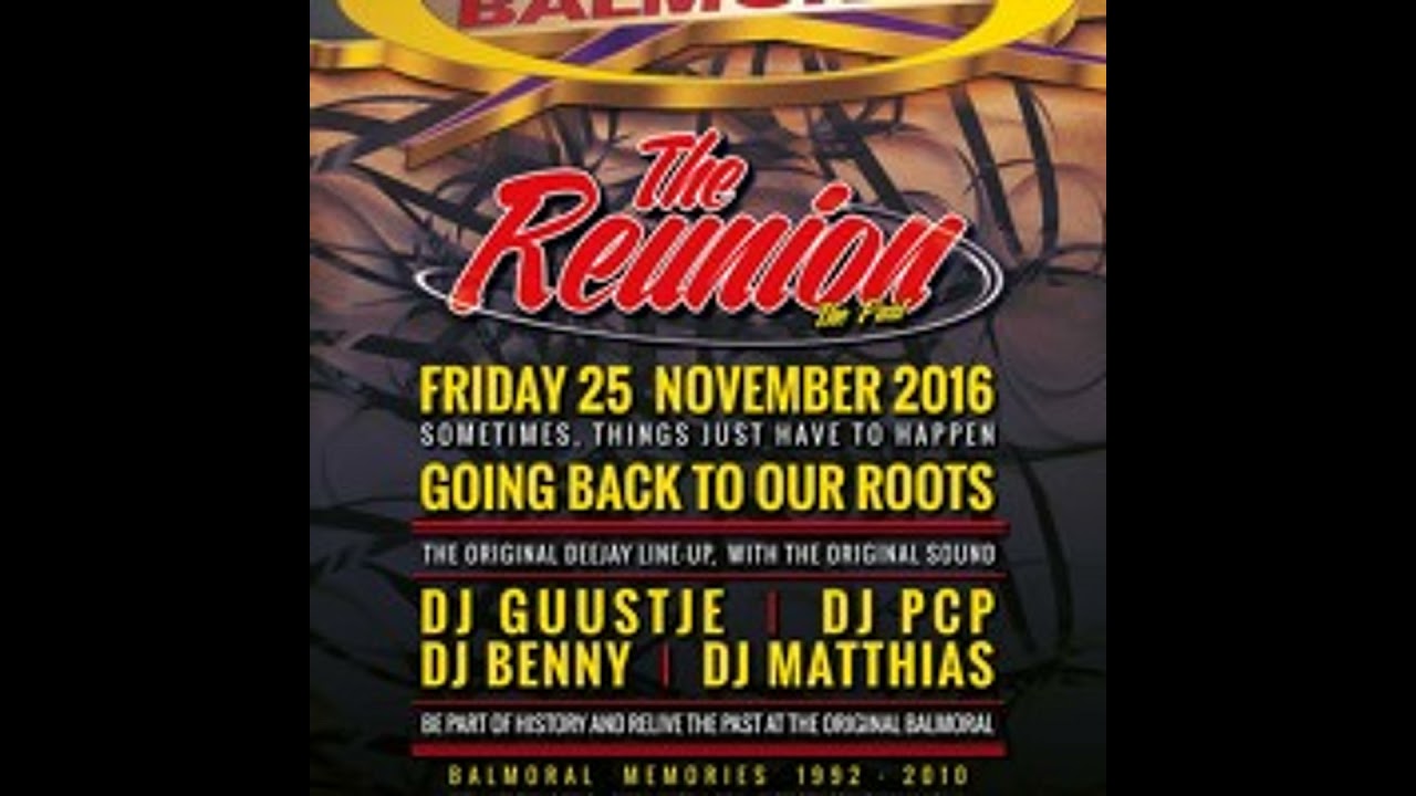 LIVE: "BALMORAL, THE REUNION" 25 November 2016 (100% VINYL)