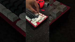 Magnetic Keyboards new Keycaps #keyboard #asmr #shorts #magnetickeyboard #ytshorts #pov
