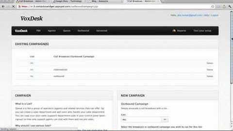 Call Blast Info and Setup Process