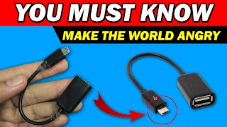 DEFINITELY ALL NEW KNOW!!! OTG Cable Creative Ideas screenshot 5
