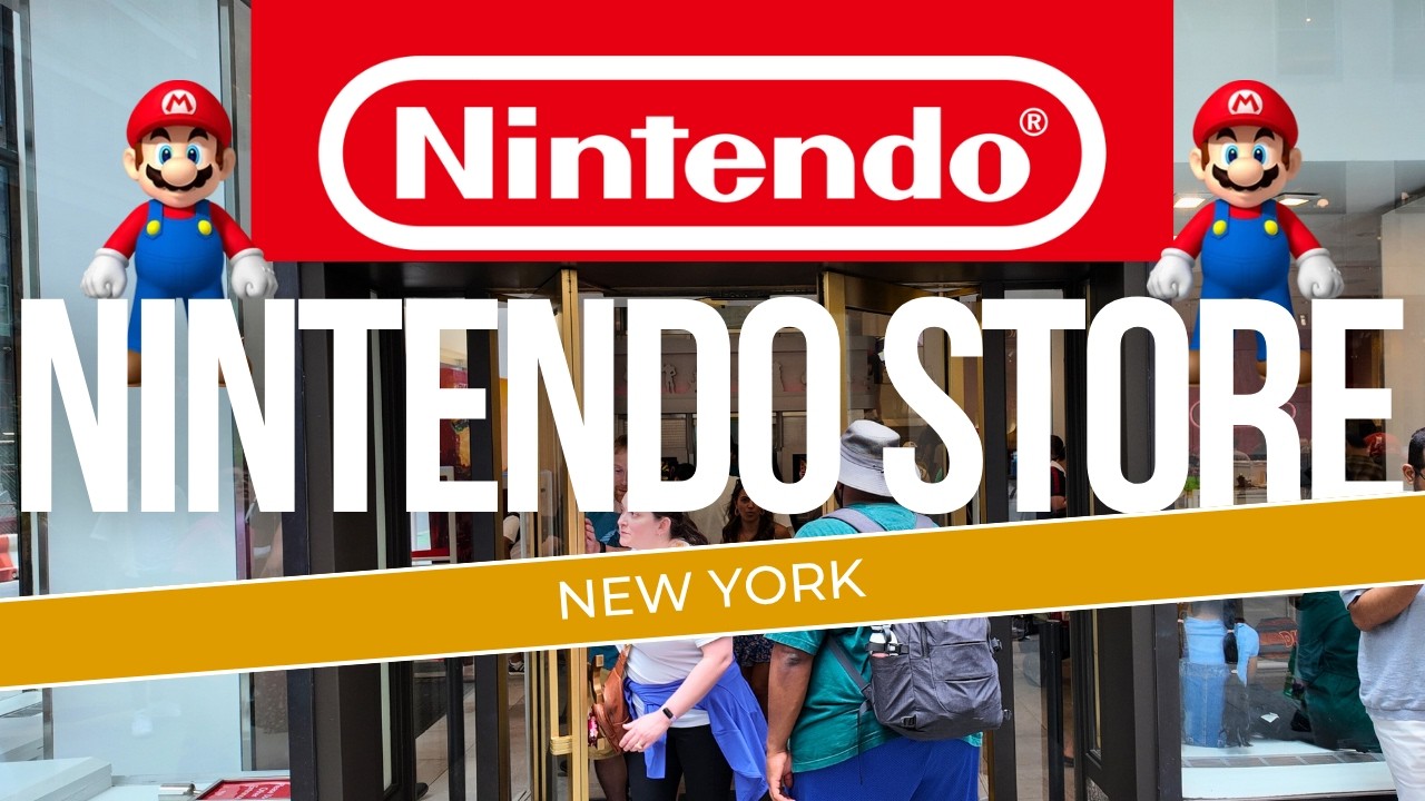 Inside NINTENDO STORE New York City: SUMMER 2025