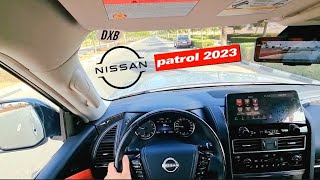 تجربة قيادة نيسان باترول 2023 بلاتينيوم | nissan patrol 2023 test drive