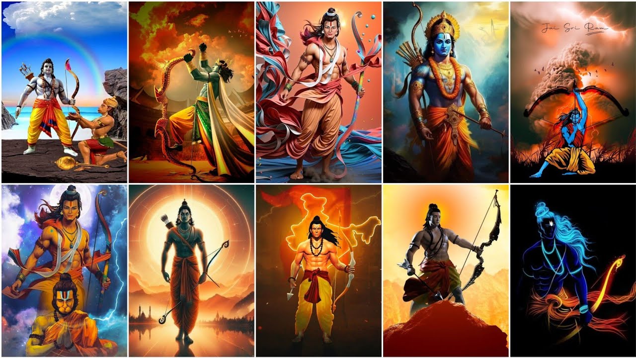 Новые изображения Лорда Рама dp для WhatsApp | Обои Лорда Рама 4k | Фото Рама ji ka | Фото Лорда ...