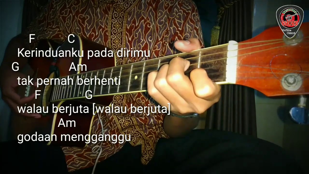 🔶CINTAKU TAK TERBATAS WAKTU : Chord Kunci Gitar (Anie Carera) - YouTube