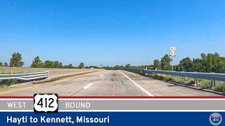 [Repost] U.S. Highway 412: Hayti to Kennett - Missouri | Drive Americas Highways 🚙
