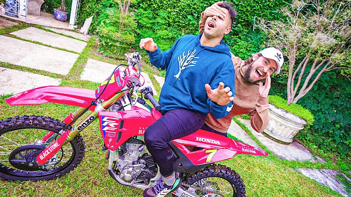 THIS IS YOUR NEW HONDA CRF MY FRIEND RENATO