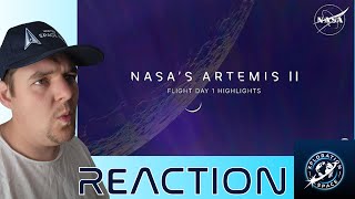 Reacting to Artemis 2's Day 1 Highlights