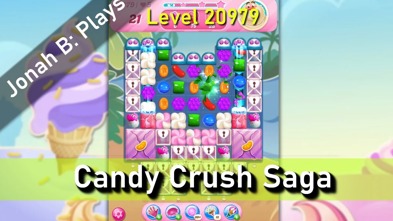 Candy Crush Saga Level 20979 - YouTube