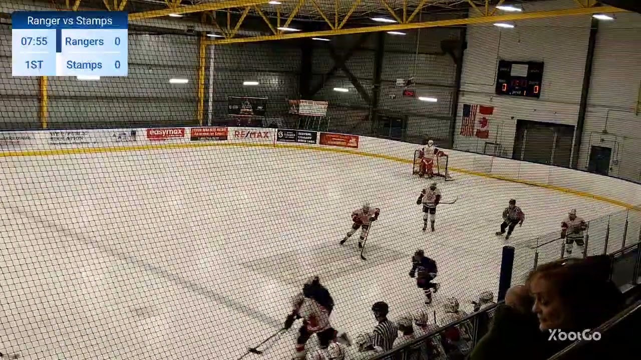 Rangers VS Stamps 1st and 2nd Period Feb28 2026