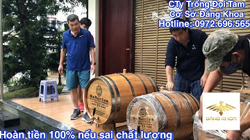 Địa chỉ bán [thùng gỗ sồi] ngâm rượu - [thùng rượu gỗ sồi] chất lượng nhất hiện nay
