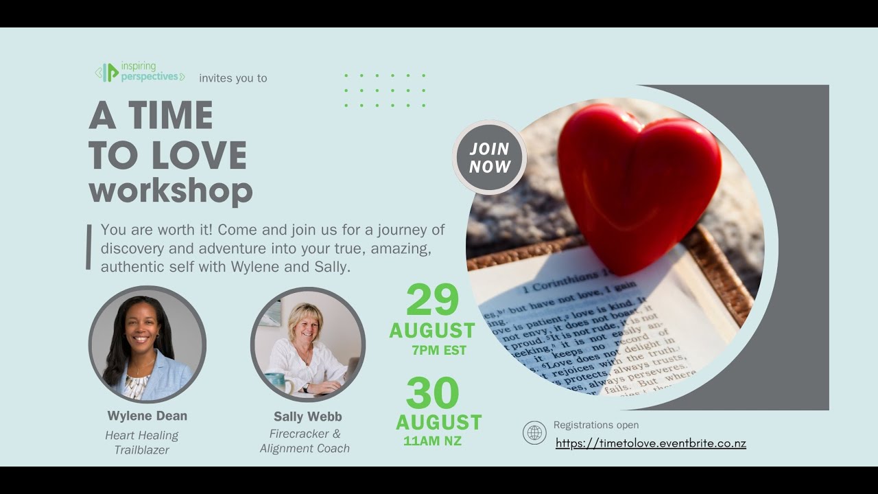 A Time to Love Workshop - YouTube