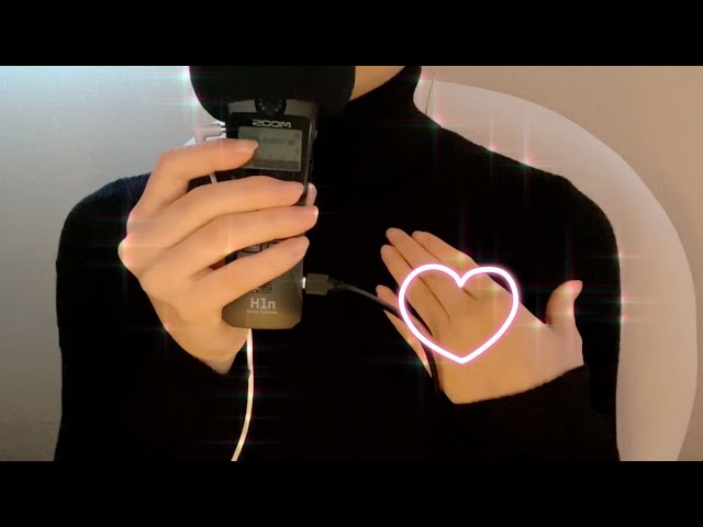 【ASMR】新しいマイクで安静時と運動後の心音💖