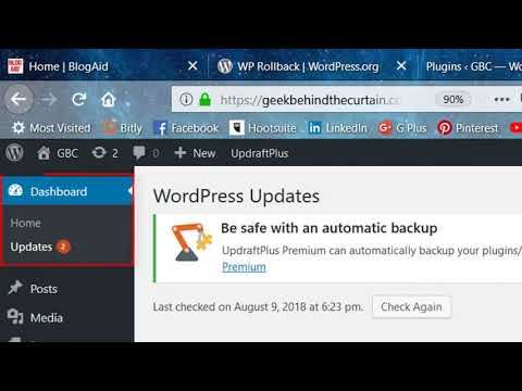 Restore Plugins to a Previous Version with WP Rollback
