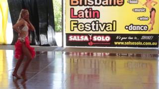 Lucy Morton - Semipro Female Latin Solo - Salsa Solo 2014 - Saturday