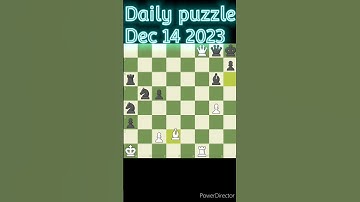 Daily puzzle for Dec 14 2023 #chess #chesspuzzle #dailypuzzle #chesscom