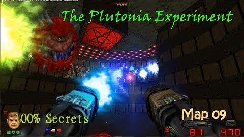 Brutal Doom v22 Test 7a | The Plutonia Experiment | Map 09 Gameplay [100% secrets]