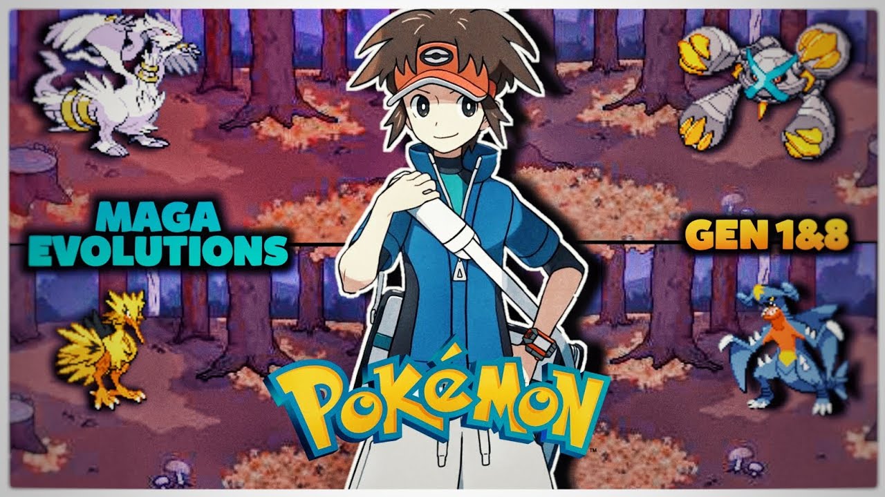 New Completed Pokemon GBA ROM HACK  With New Story New region Maga Evolutions Gen 1-7  Much more!