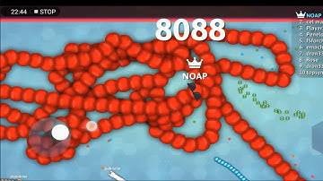 Snake.io #22 (by Kooapps Games - Fun Word and Brain Puzzle Games) Gameplay (Android/Google Play)