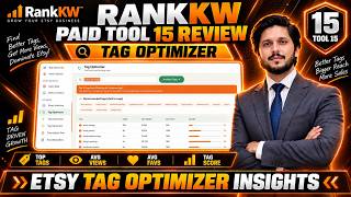 Full Etsy Tag Optimizer 2026  | Find High-Performing Etsy Tags & Keywords | RankKW Tool 15 Review Update